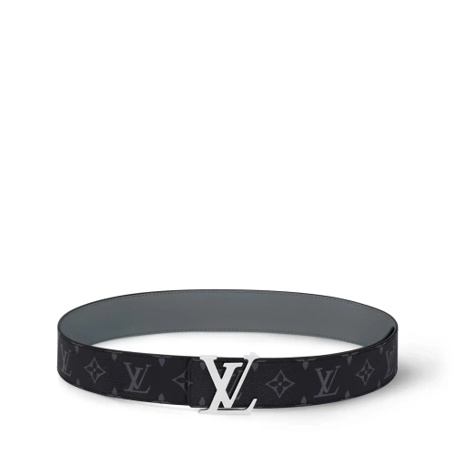 LV Initiales 40mm Reversible Belt - Monogram Eclipse