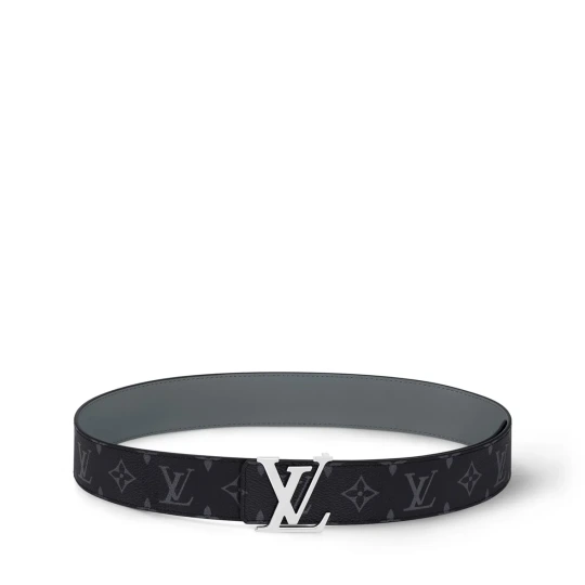 LV Initiales 40mm Reversible Belt - Monogram Eclipse