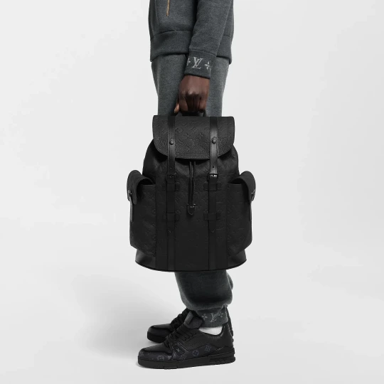 Monogram Christopher MM Backpack Black