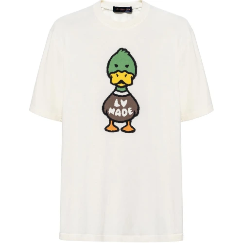 Made Duck Intarsia Knit T-Shirt