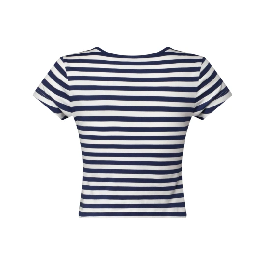 Striped Fitted T-Shirt