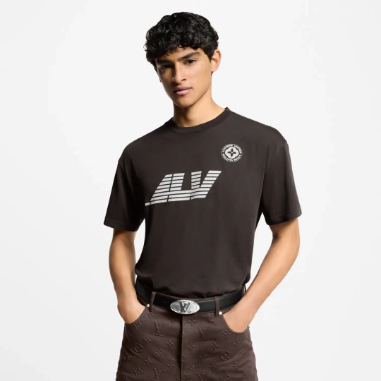 Washed Printed Cotton T-Shirt