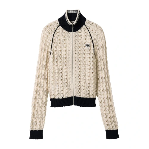 Crochet Zip-Up Cardigan