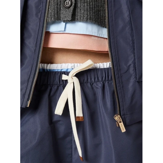 Technical Fabric Bermuda Shorts