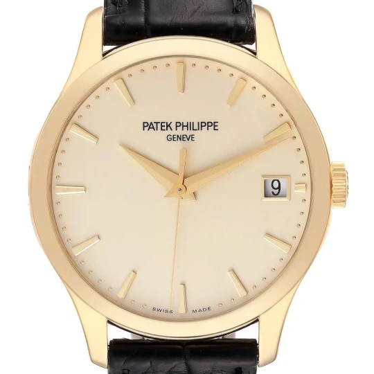 Calatrava Hunter Case Yellow Gold watch