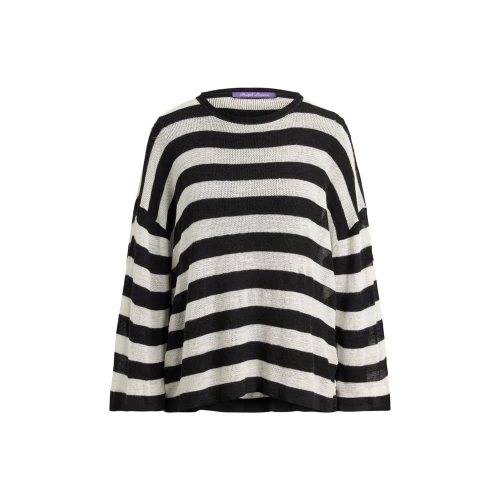 Mulberry Silk-Linen Stripe Sweater