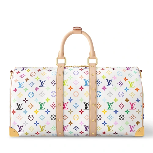Keepall Bandoulière 45 x Murakami White