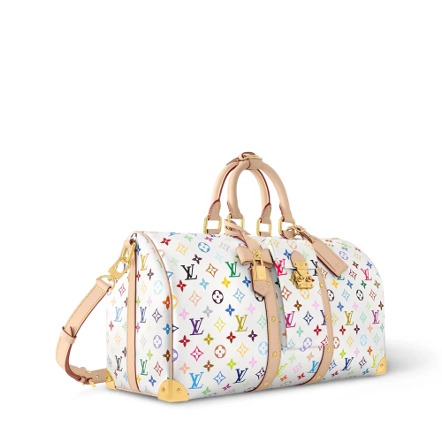 Keepall Bandoulière 45 x Murakami White