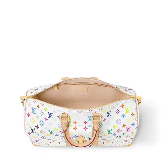 Keepall Bandoulière 45 x Murakami White