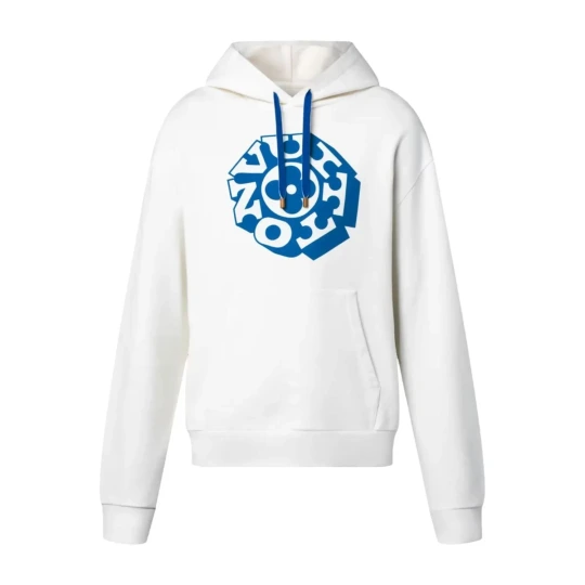 LV x Nigo Hoodie White