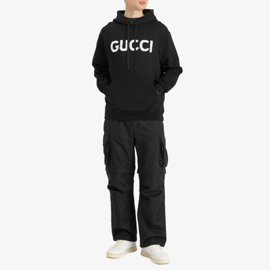 Embroidered Logo Hoodie
