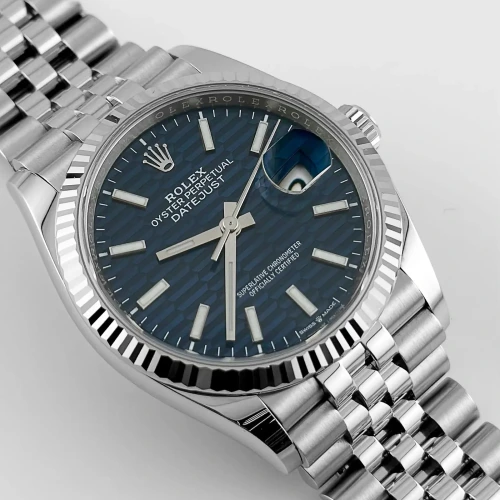 Datejust 36 126234 Blue Motif Dial Jubilee Watch