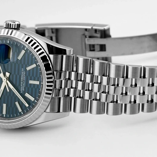 Datejust 36 126234 Blue Motif Dial Jubilee Watch
