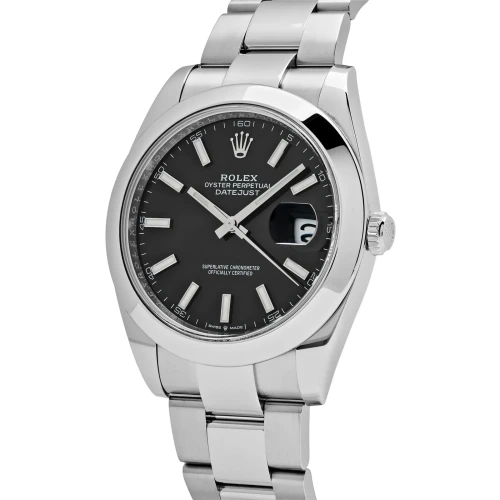 Datejust 41 126300 Black Dial Oyster Watch