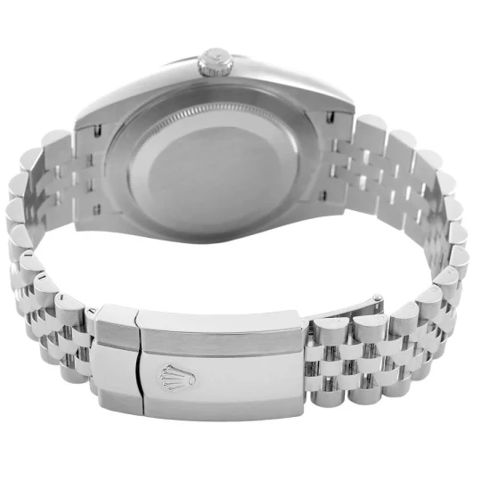 Datejust 41 Green Dial Steel Watch 126300