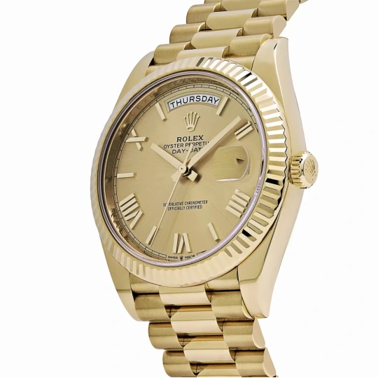 Day-Date 40 228238 Yellow Gold Champagne Watch