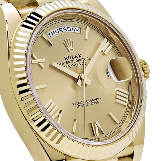 Day-Date 40 228238 Yellow Gold Champagne Watch
