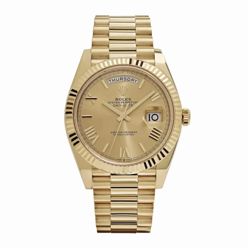 Day-Date 40 228238 Yellow Gold Champagne Watch