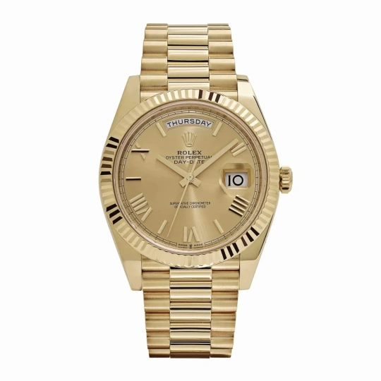 Day-Date 40 228238 Yellow Gold Champagne Watch