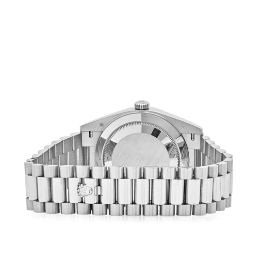 Day-Date 40 228239 White Gold Olive Dial Watch