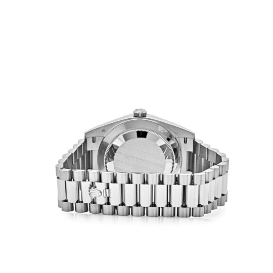 Day-Date 40 228239 White Gold Slate Rhodium Watch