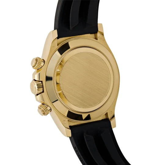 Daytona 116518LN Yellow Gold Black Diamond Dial Watch