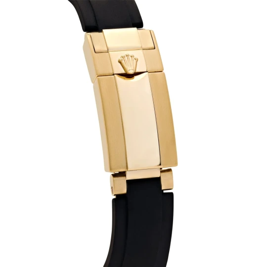Daytona 116518LN Yellow Gold Black Diamond Dial Watch