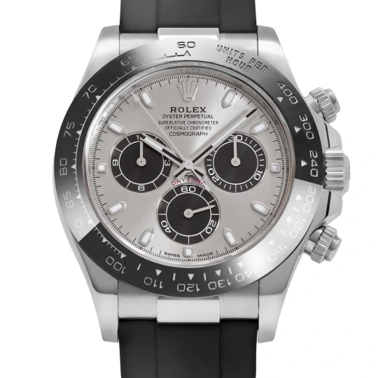 Daytona 116519LN ‘Ghost’ White Gold Bright Black Dial Watch