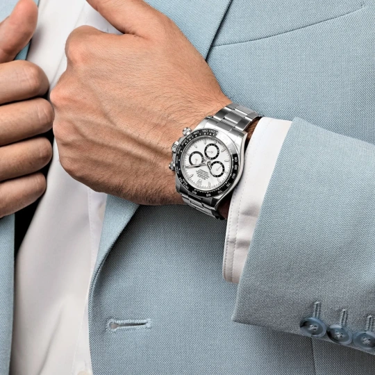 Daytona 126500LN White Panda Dial Watch