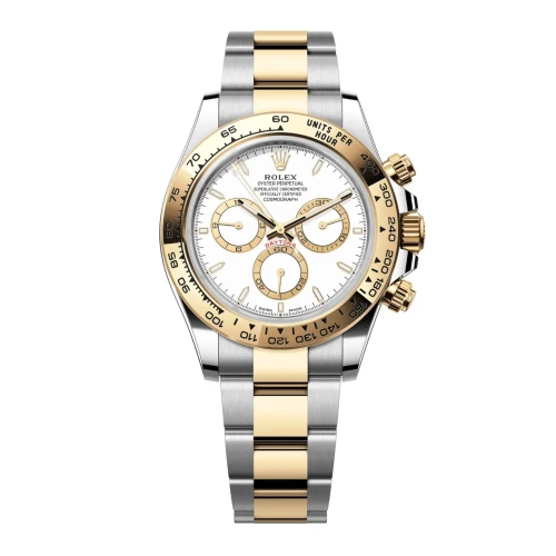 Daytona 126503 Yellow Gold White Dial Watch