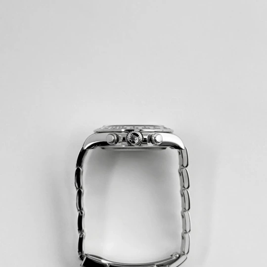 Daytona 126509 White Gold Black Diamond Dial Watch