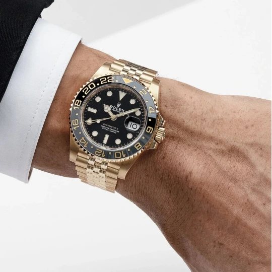 GMT-Master II 126718GRNR Yellow Gold Jubilee Watch