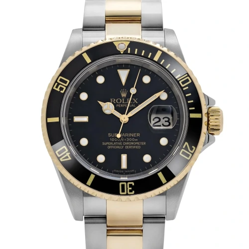 Submariner Date 126613LN Yellow Gold Black Dial Watch