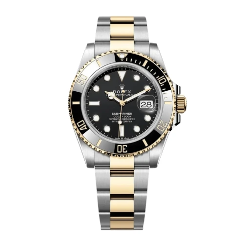 Submariner Date 126613LN Yellow Gold Black Dial Watch
