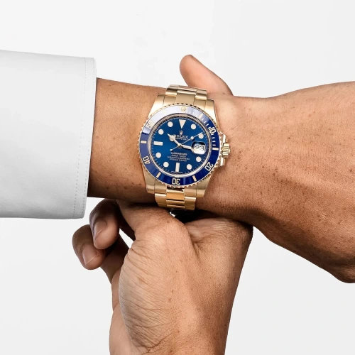 Submariner Date Yellow Gold Blue Dial 116618LB watch