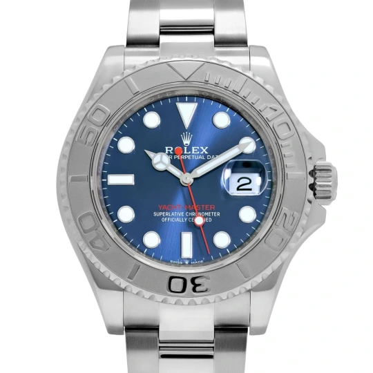 Yacht-Master 40 126622 Stainless Steel Blue Dial Watch