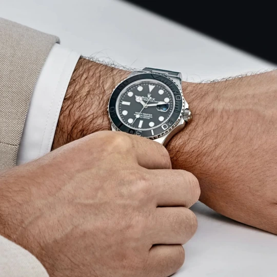 Yacht-Master 42 226627 RLX Titanium Black Dial watch