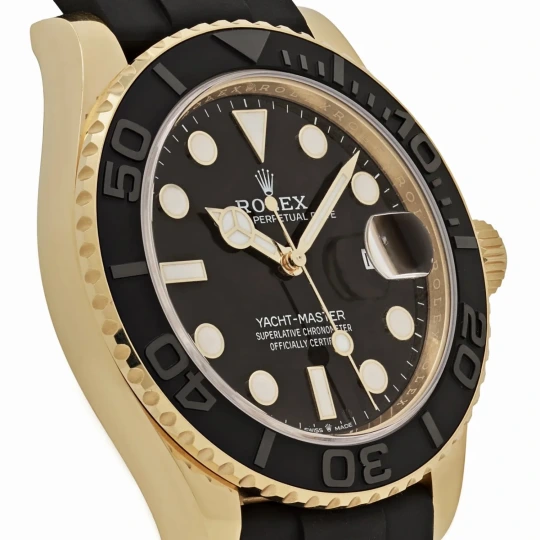 Yacht-Master 42 226658 Yellow Gold Black Dial Watch