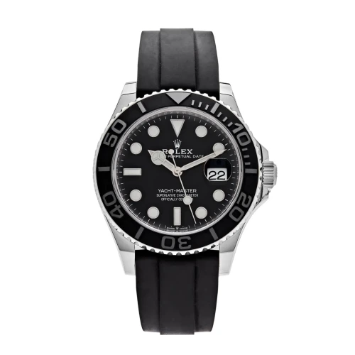 Yacht-Master 42 226659 White Gold Black Dial Watch
