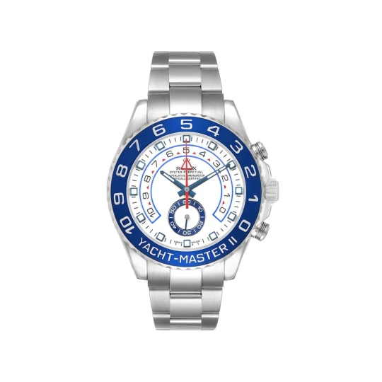 Yachtmaster II Steel Blue Cerachrom Bezel 116680 Mens Watch