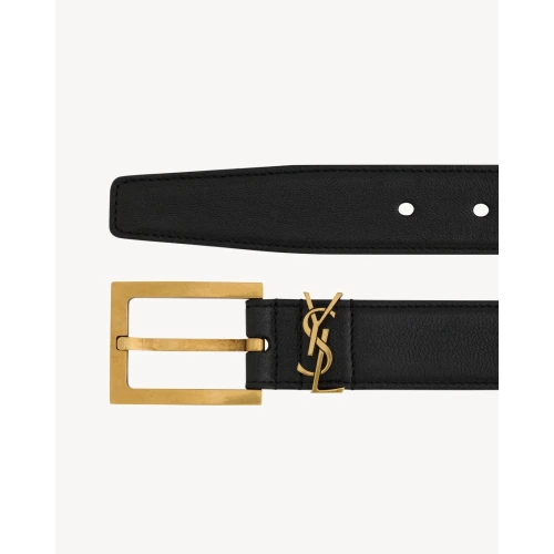 Leather Logo Belt