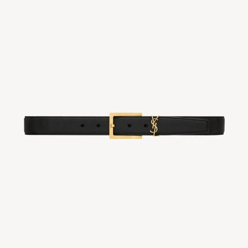 Leather Logo Belt