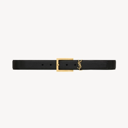 Leather Logo Belt