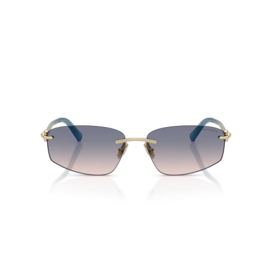 Pale Gold Rectangle Sunglasses