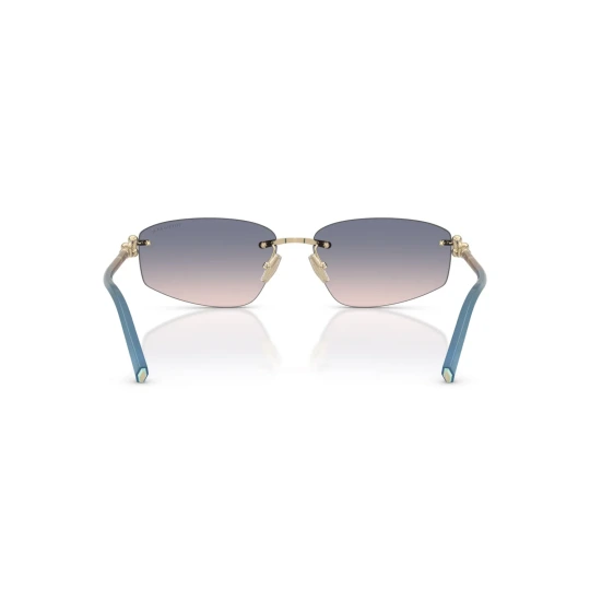 Pale Gold Rectangle Sunglasses