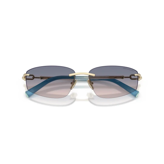 Pale Gold Rectangle Sunglasses