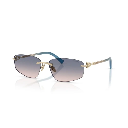 Pale Gold Rectangle Sunglasses