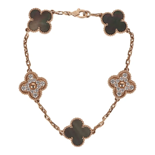 Mother-of-Pearl 5-Motif Bracelet
