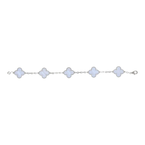 Purple Chalcedony 5-Motif Bracelet