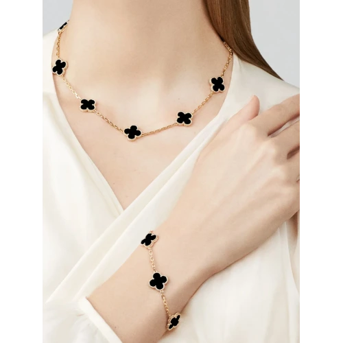Vintage Alhambra bracelet, 5 motifs